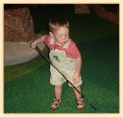 5 years old and bringing the party with him.