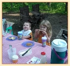 Support to expand your camping skills with your children.